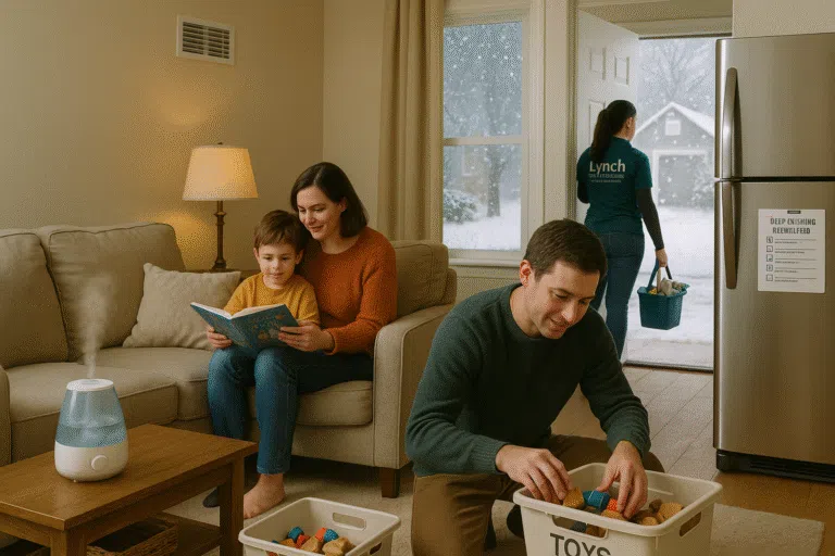 Healthy home winter Omaha - Lynch Residential Cleaning